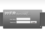 ภาพตัวอย่างการใช้งานผ่านอินเตอร์เน็ต (Built-in Web Service) ด้วยความละเอียดระดับ Megapixel